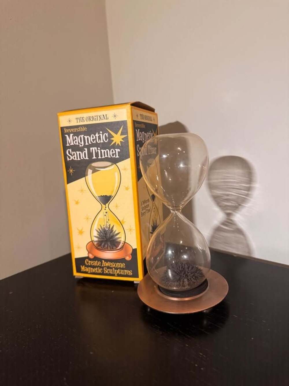 The Original Reversible Magnetic Sand Timer 6”